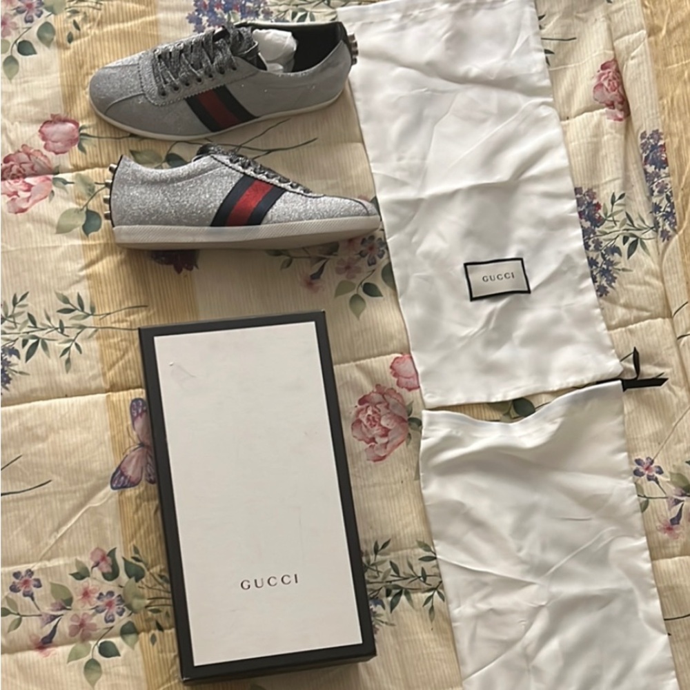 Gucci Bambi Web Sneakers OBO